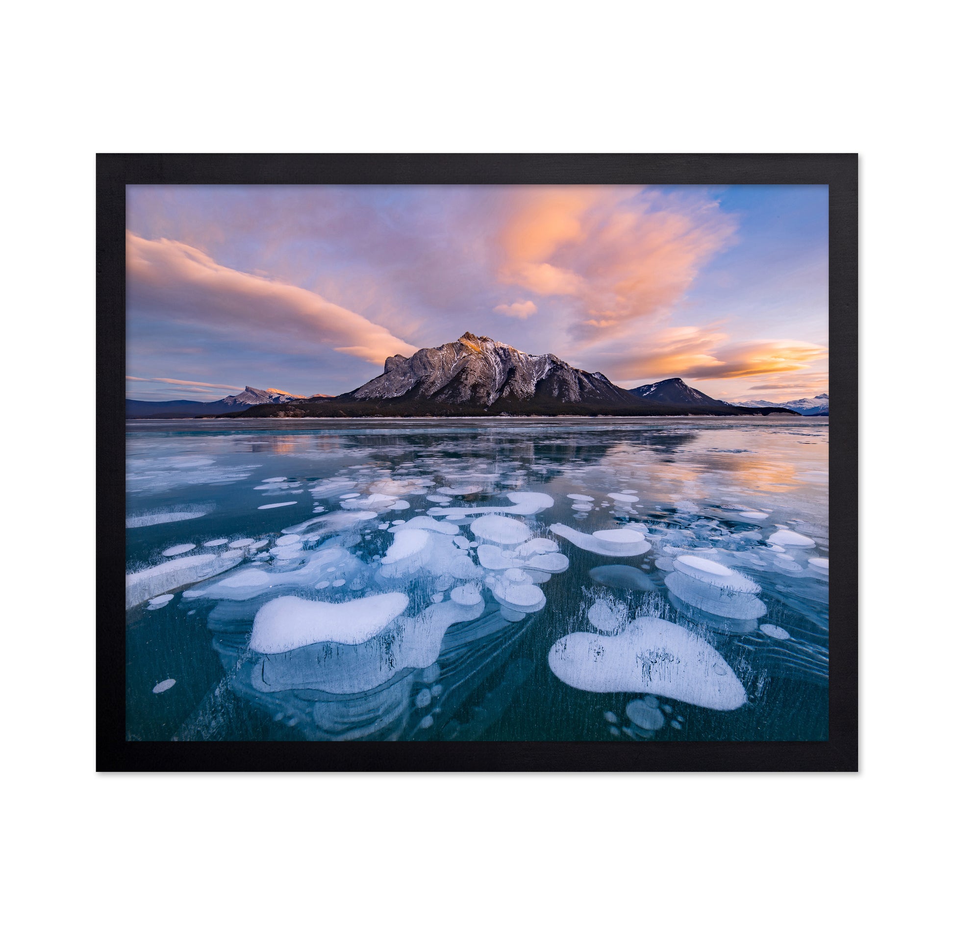 Abraham Lake Sunset