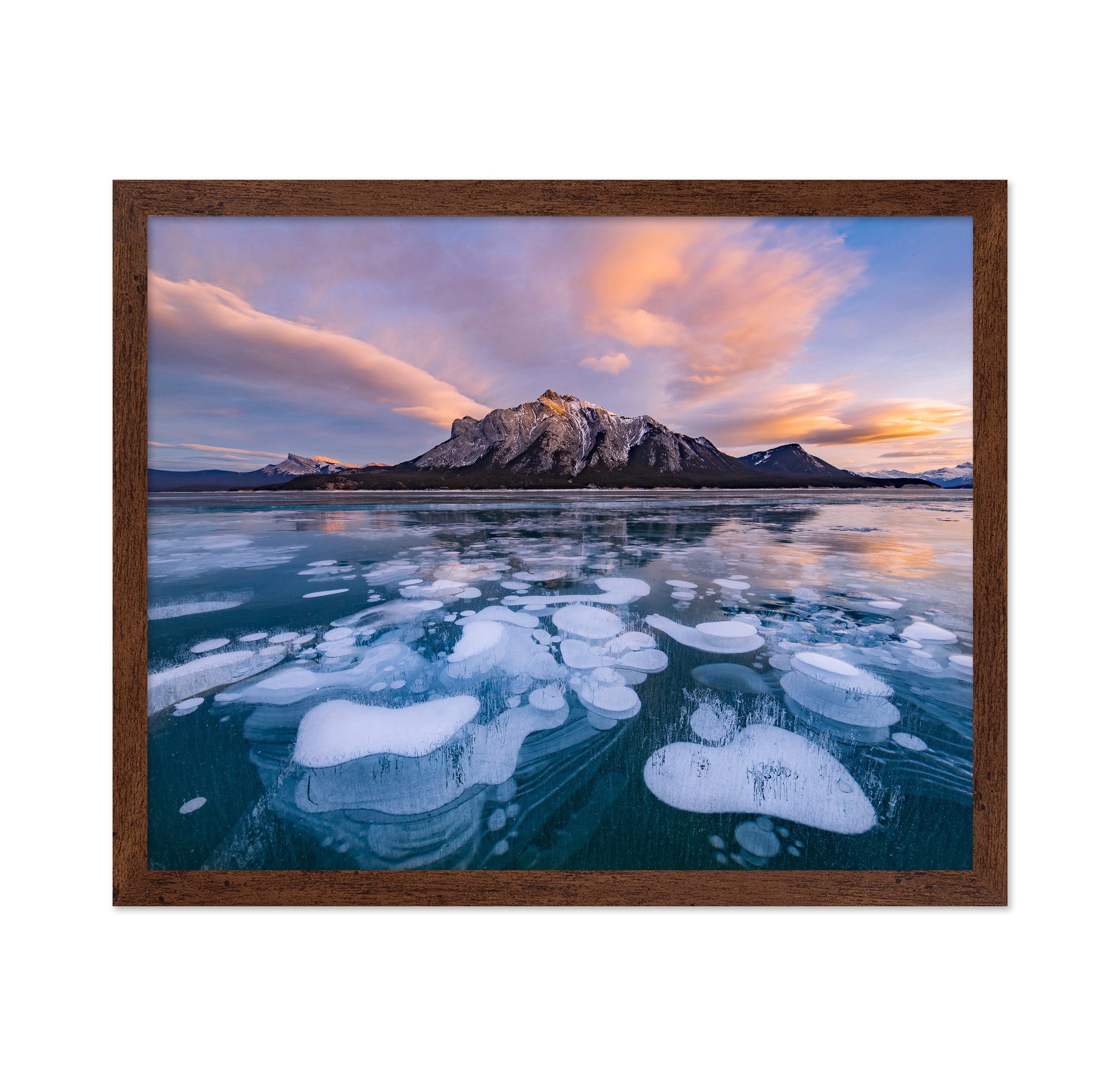 Abraham Lake Sunset