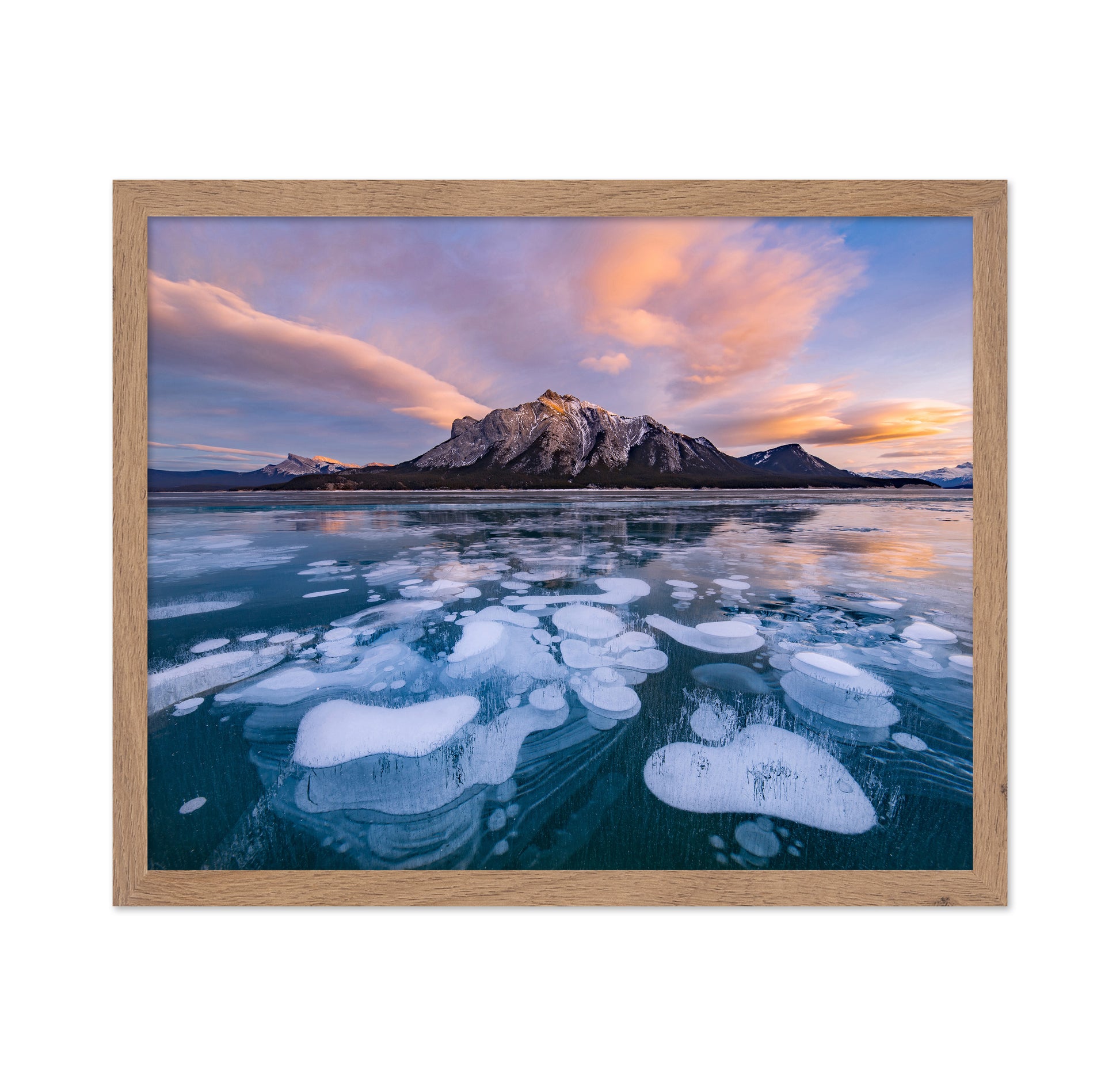 Abraham Lake Sunset