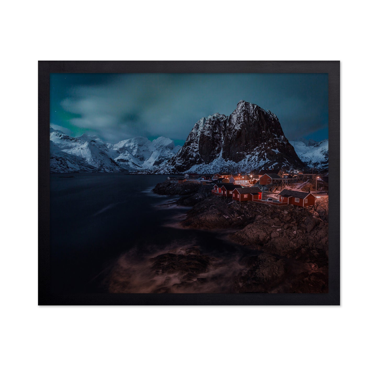 Cloudy Night At Hamnoy