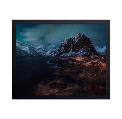 Cloudy Night At Hamnoy