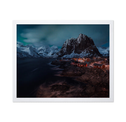 Cloudy Night At Hamnoy