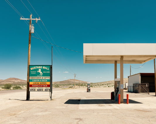 Gas Station in the Desert