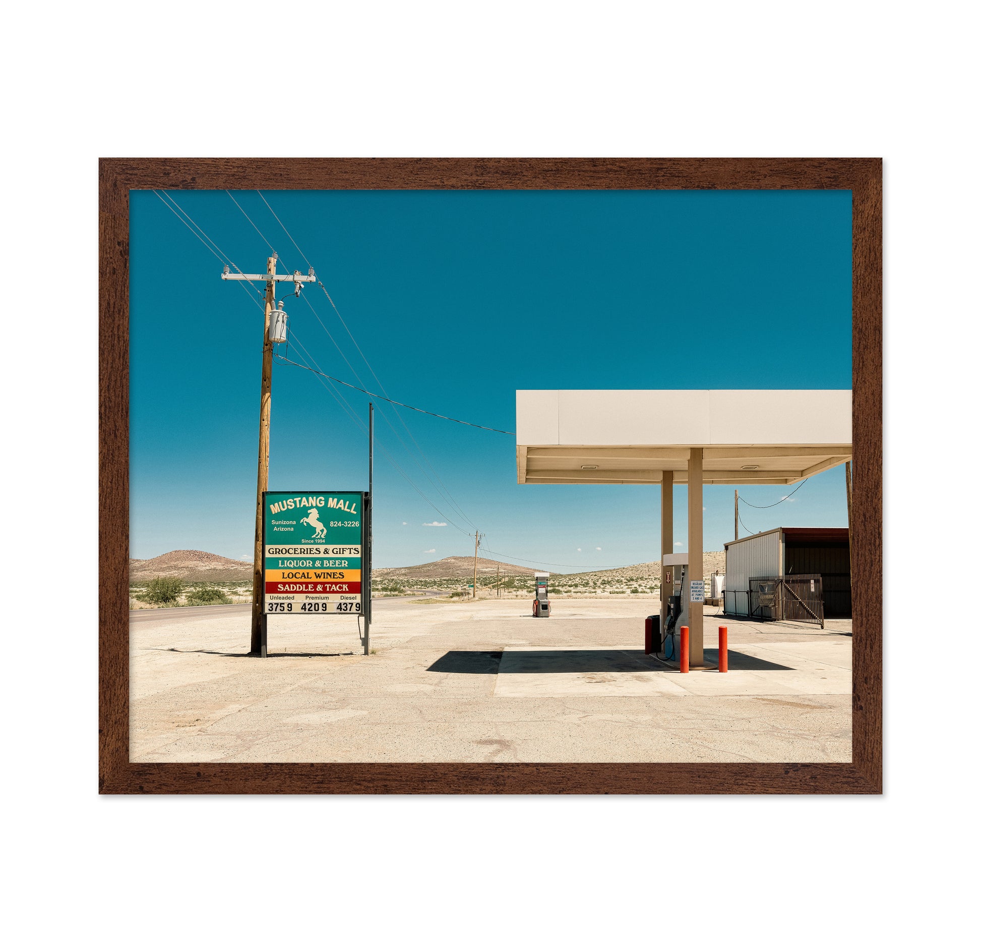 Gas Station in the Desert