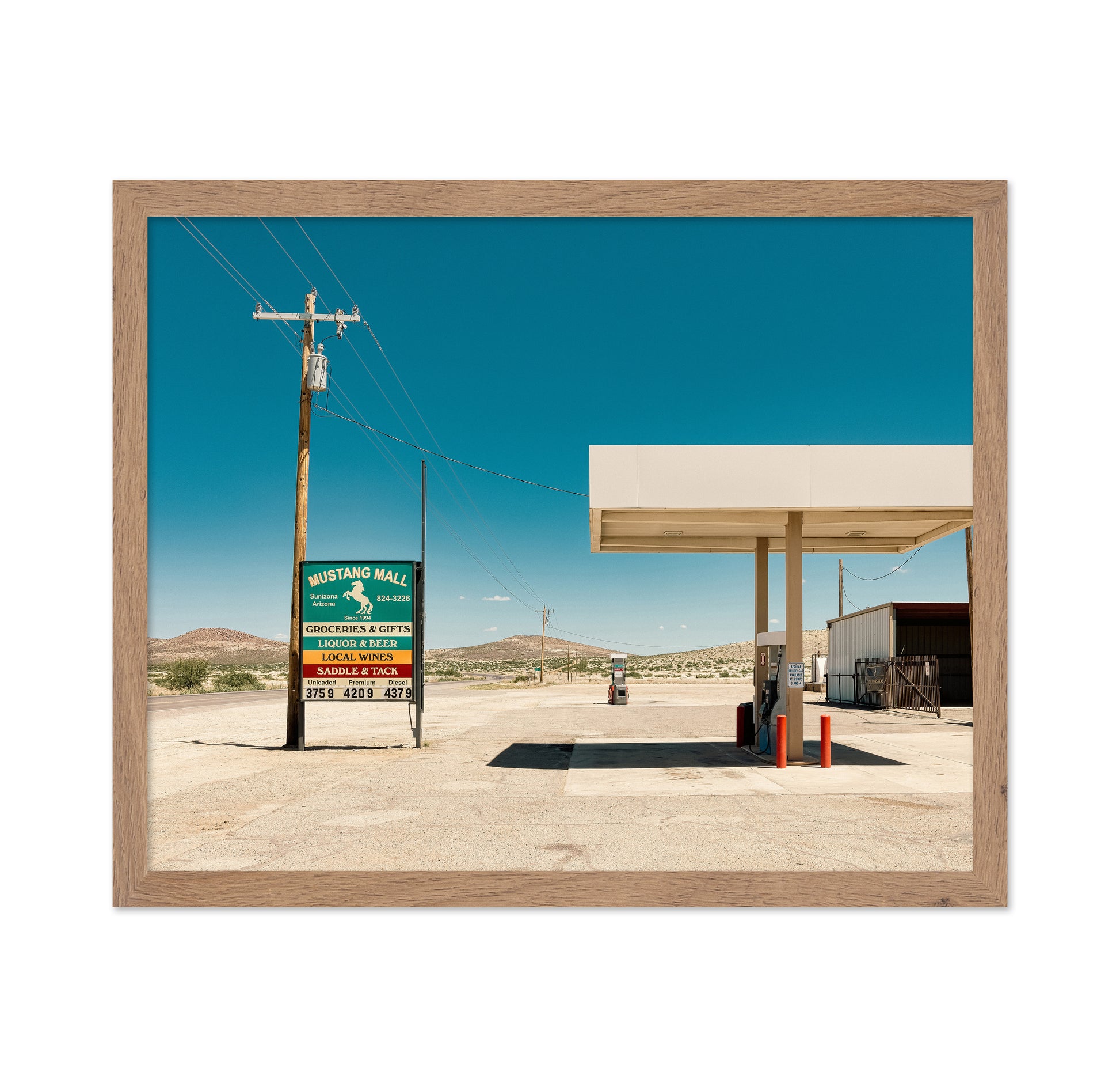 Gas Station in the Desert