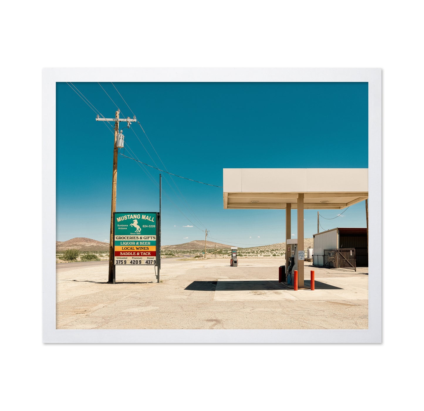 Gas Station in the Desert