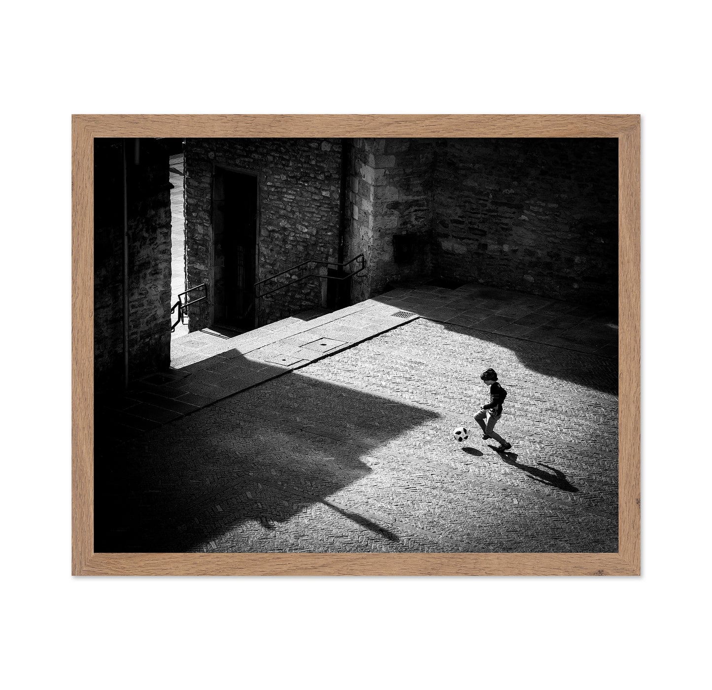 Child Playing Football