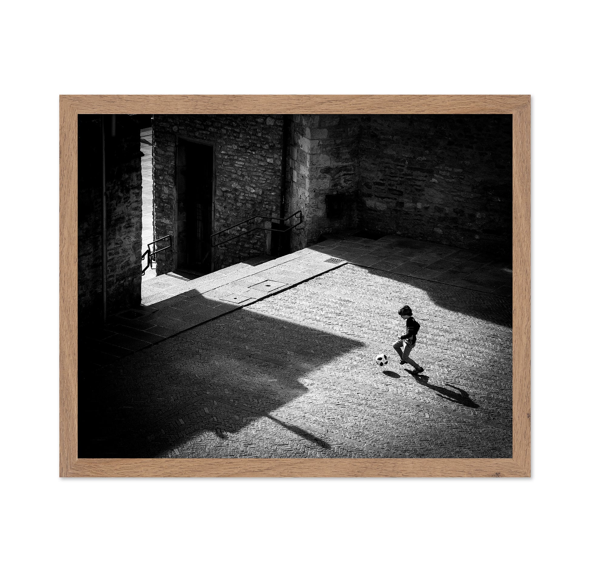Child Playing Football