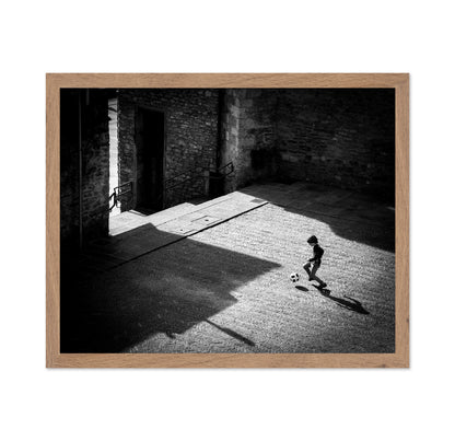 Child Playing Football