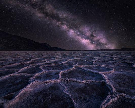 Arid Land in the Night