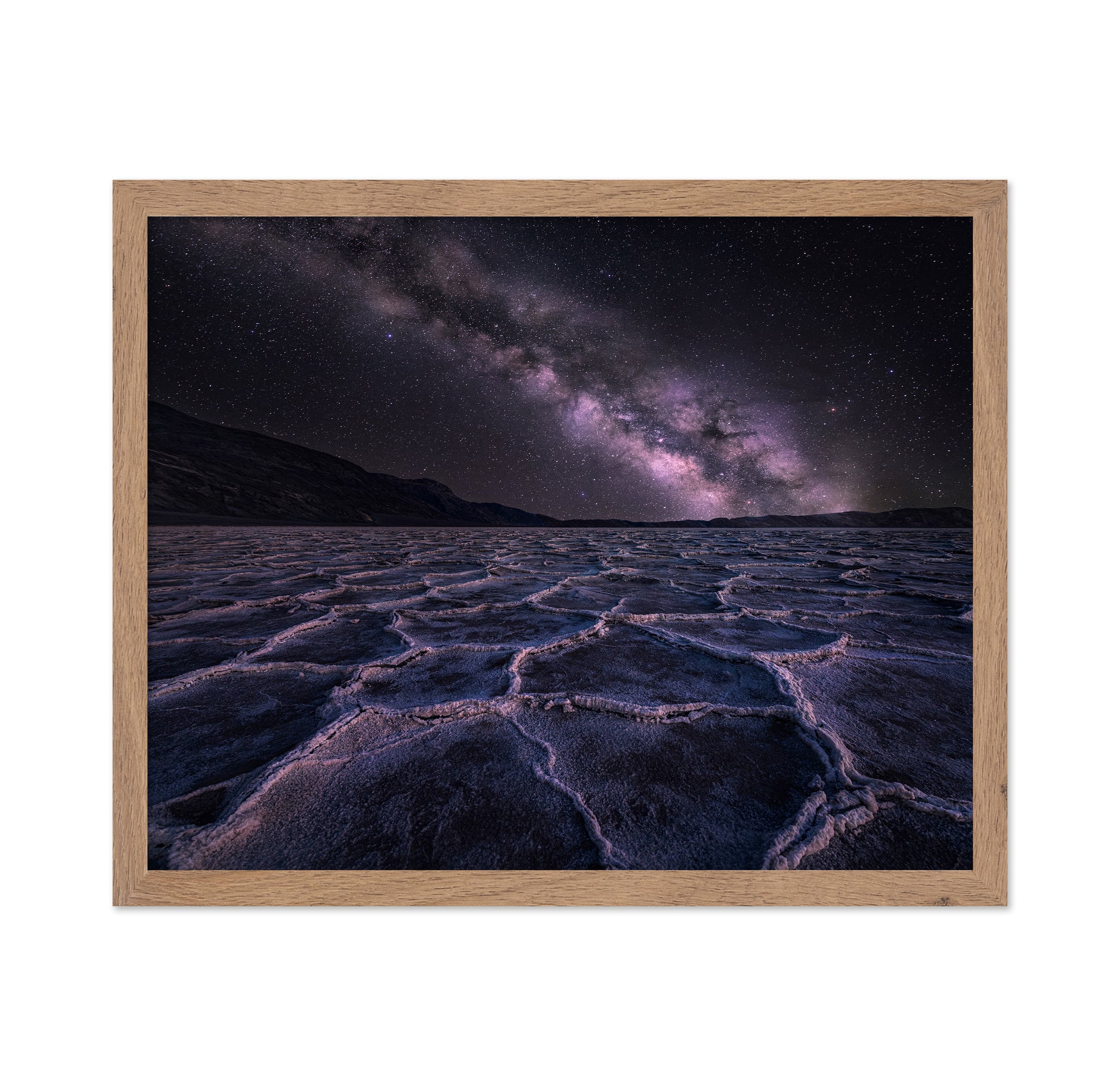 Arid Land in the Night