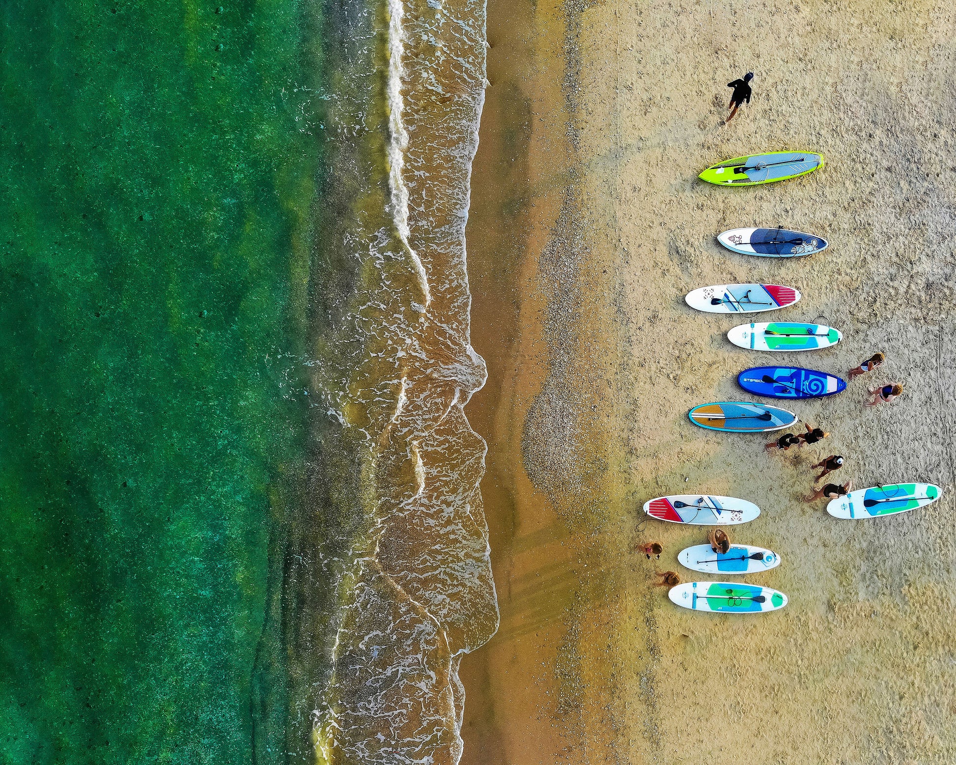 Early Morning Beach Activities
