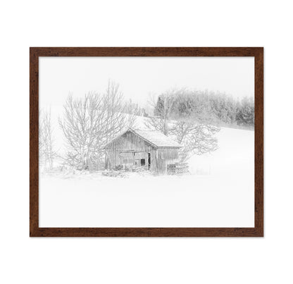 In a Misty Snowworld