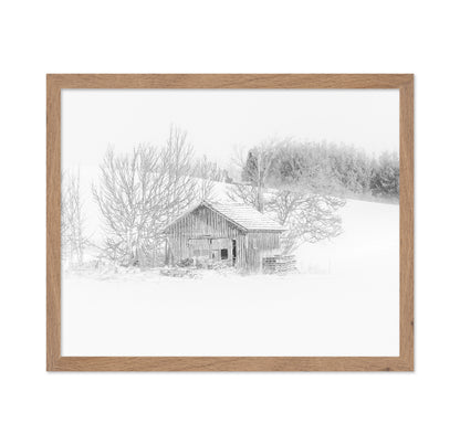 In a Misty Snowworld