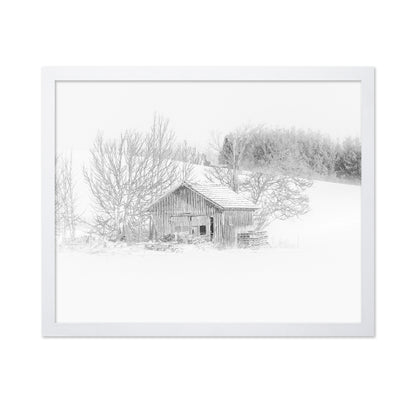 In a Misty Snowworld