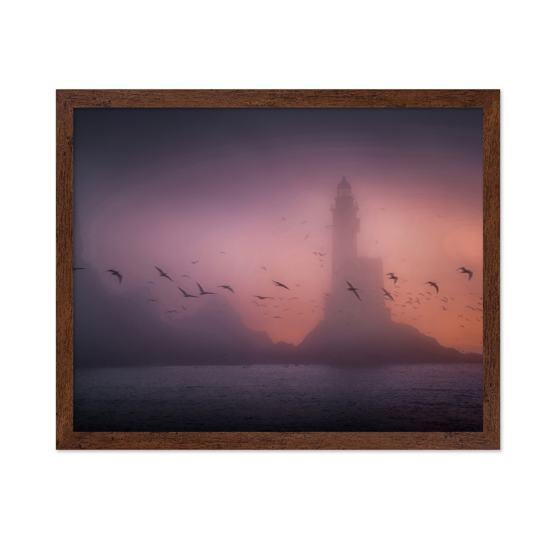 Aniva Lighthouse at Predawn