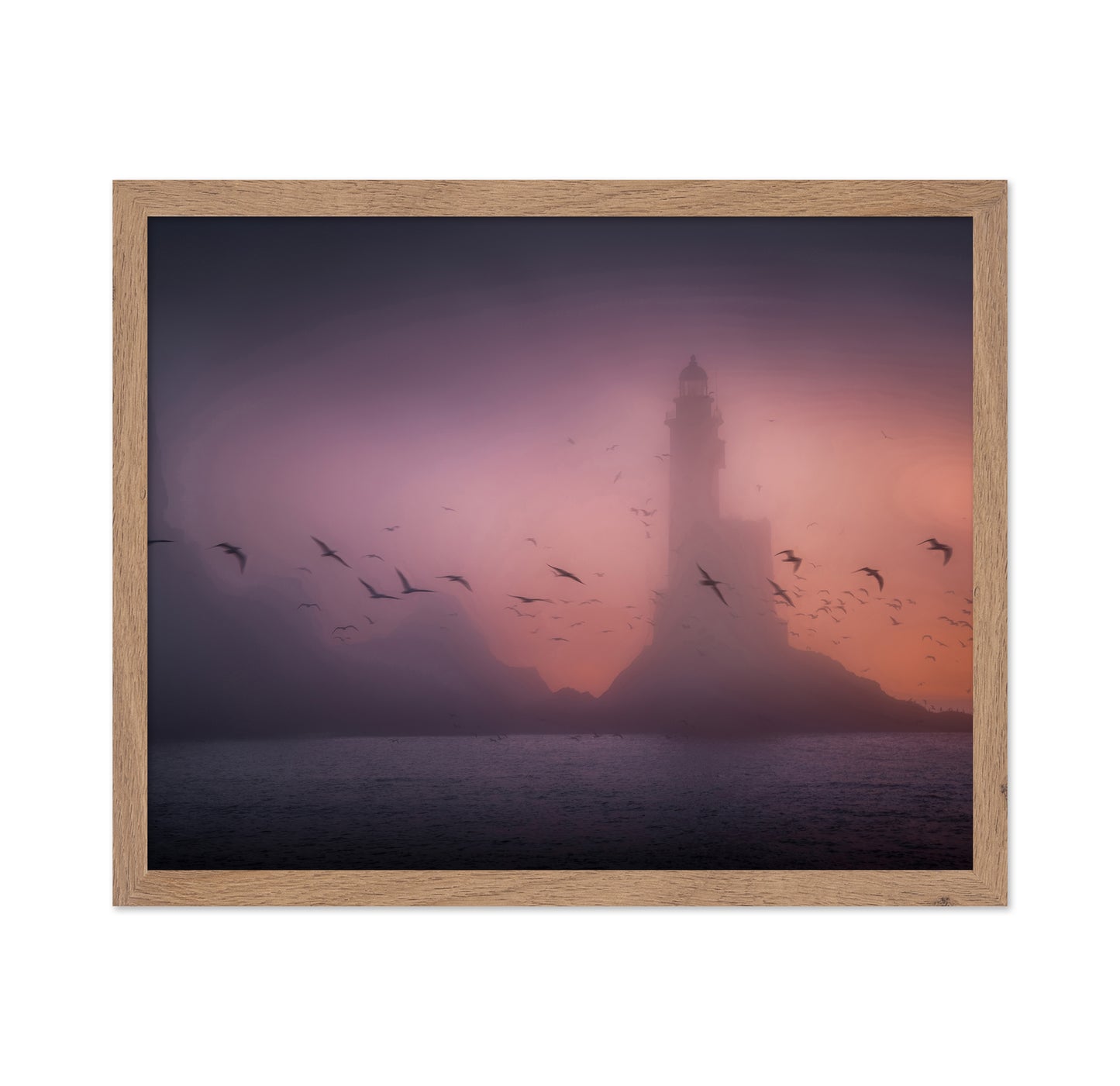 Aniva Lighthouse at Predawn