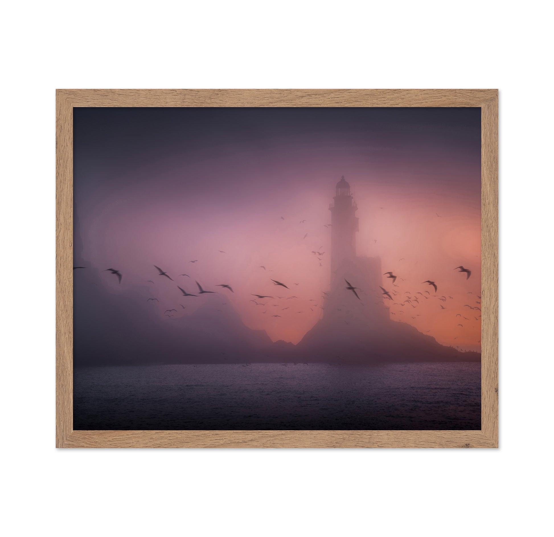 Aniva Lighthouse at Predawn
