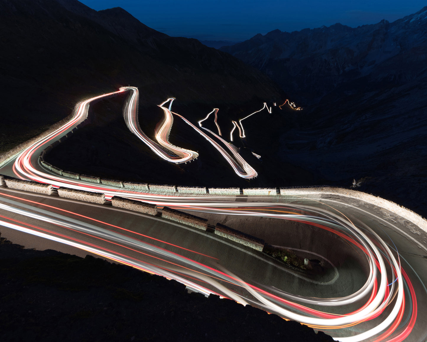 Winding Alpine Road