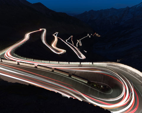 Winding Alpine Road