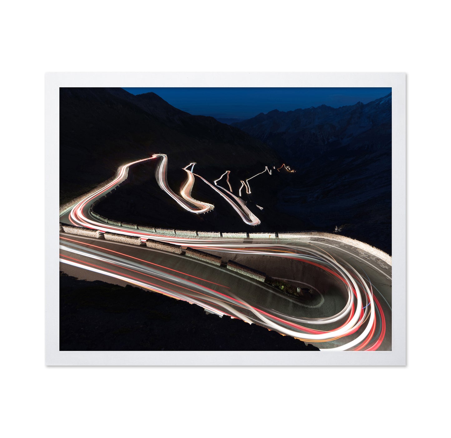 Winding Alpine Road