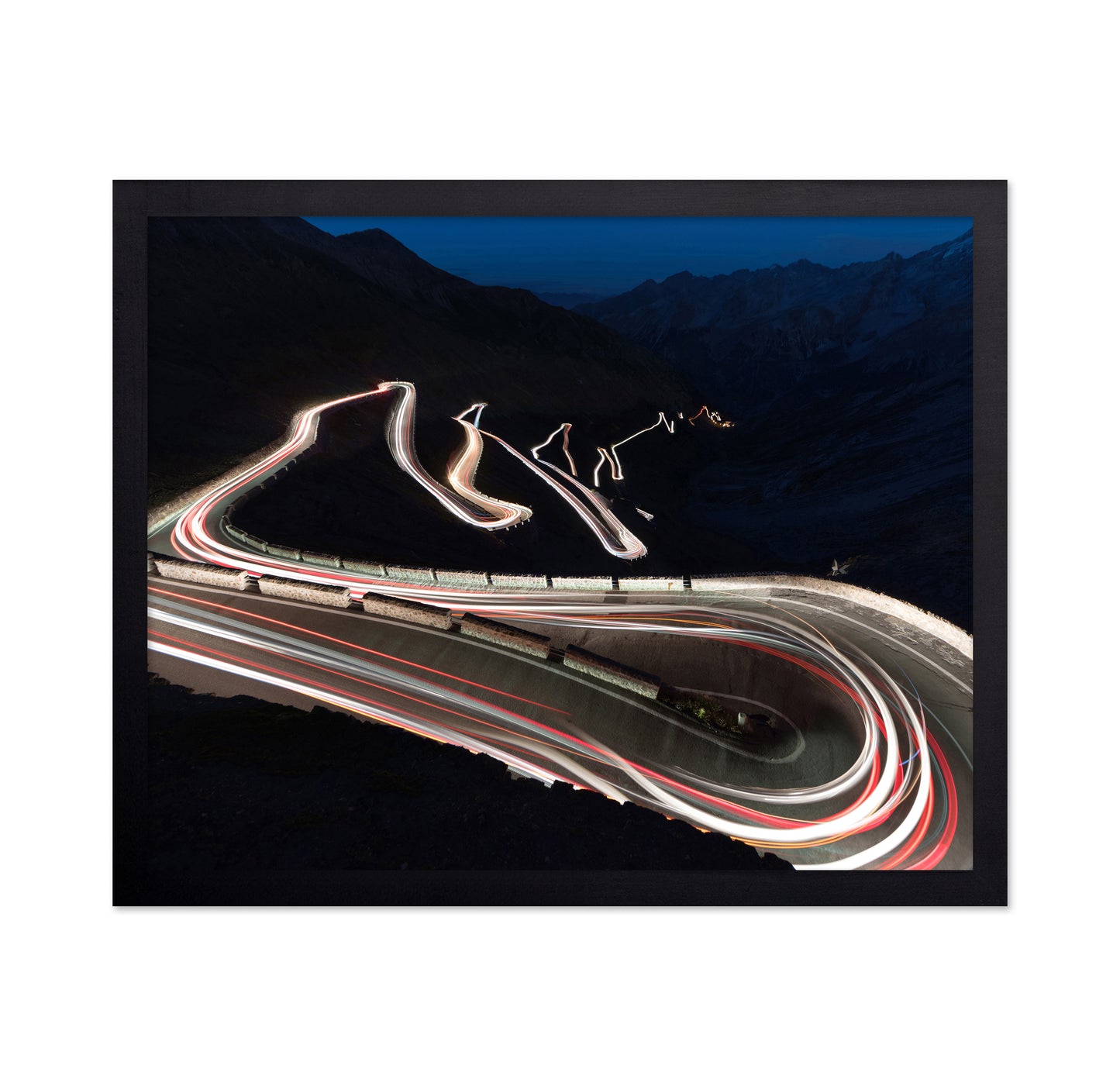 Winding Alpine Road