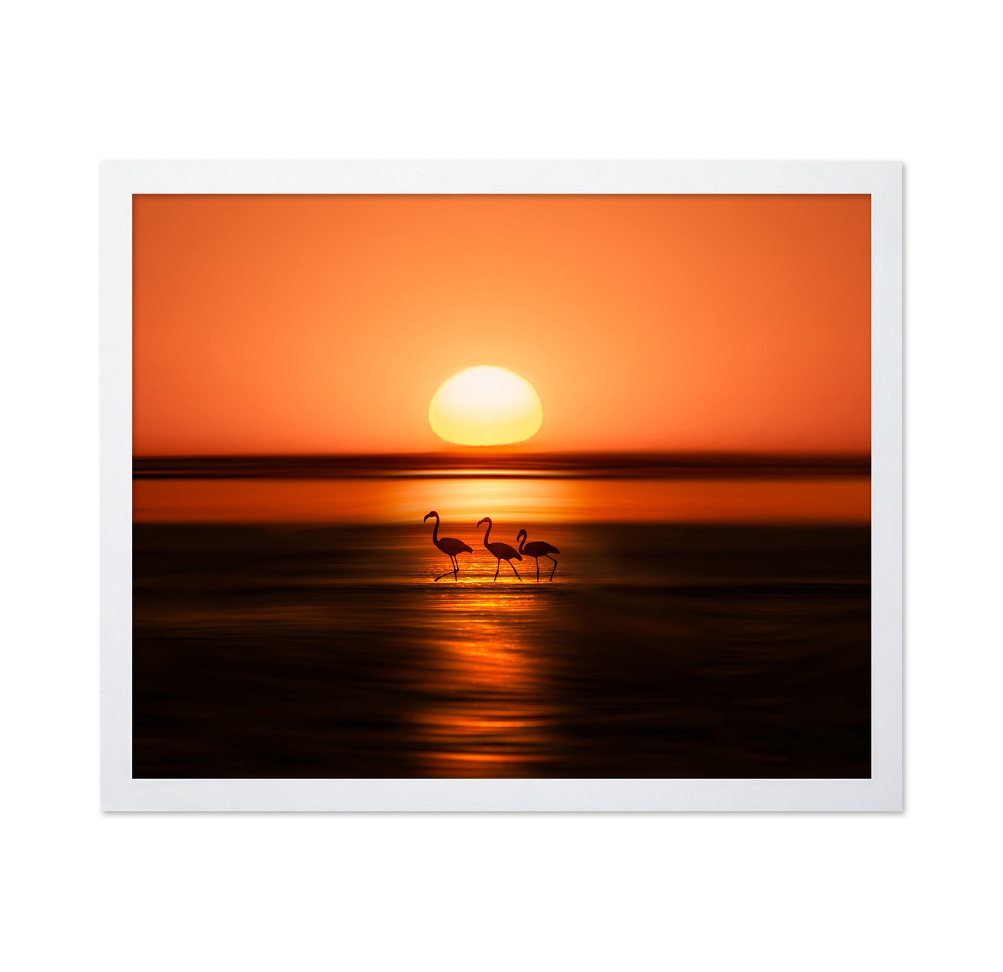 Sunset in Walvis bay