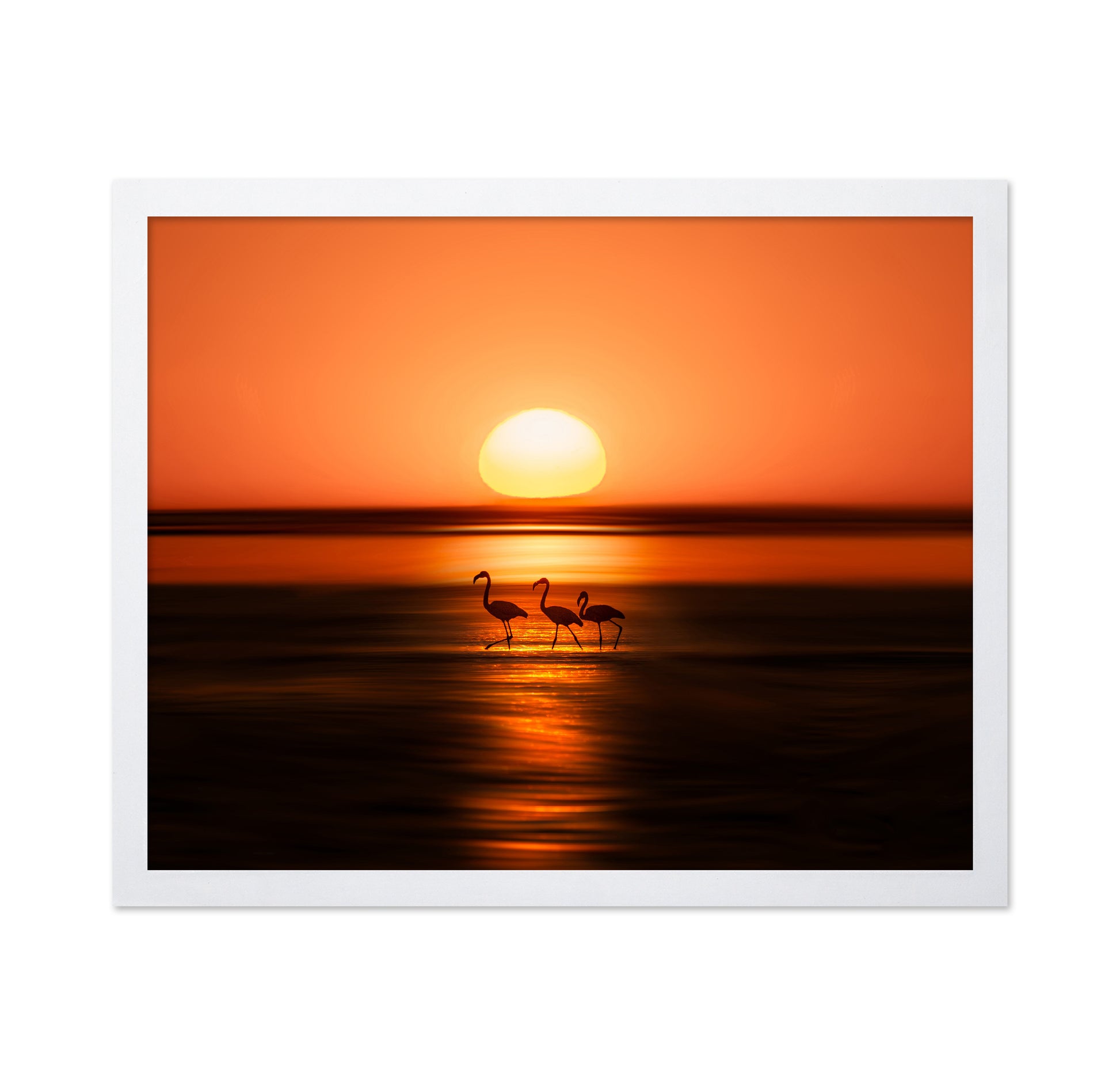 Sunset in Walvis bay