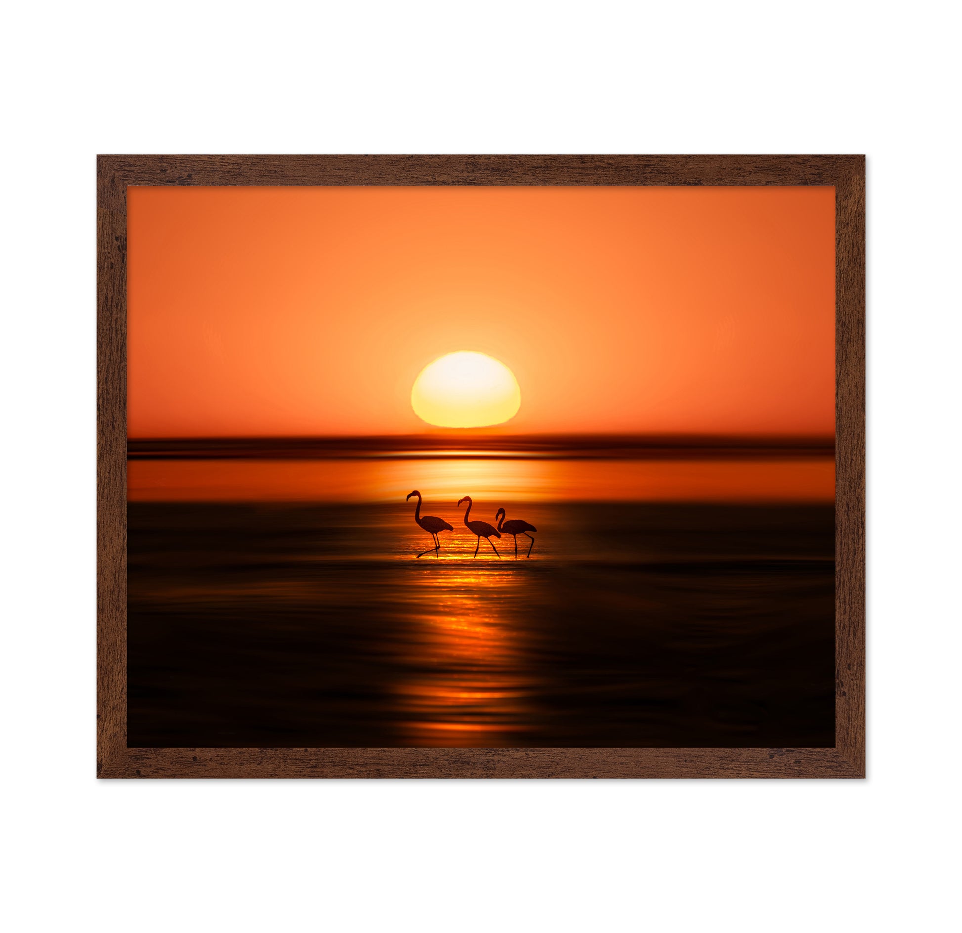 Sunset in Walvis bay