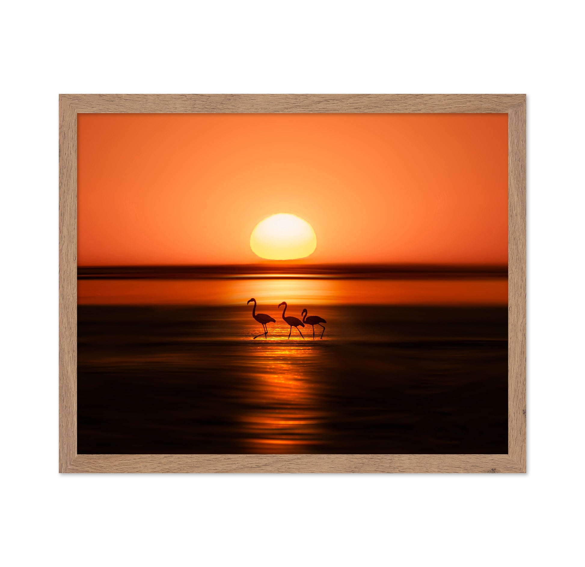 Sunset in Walvis bay