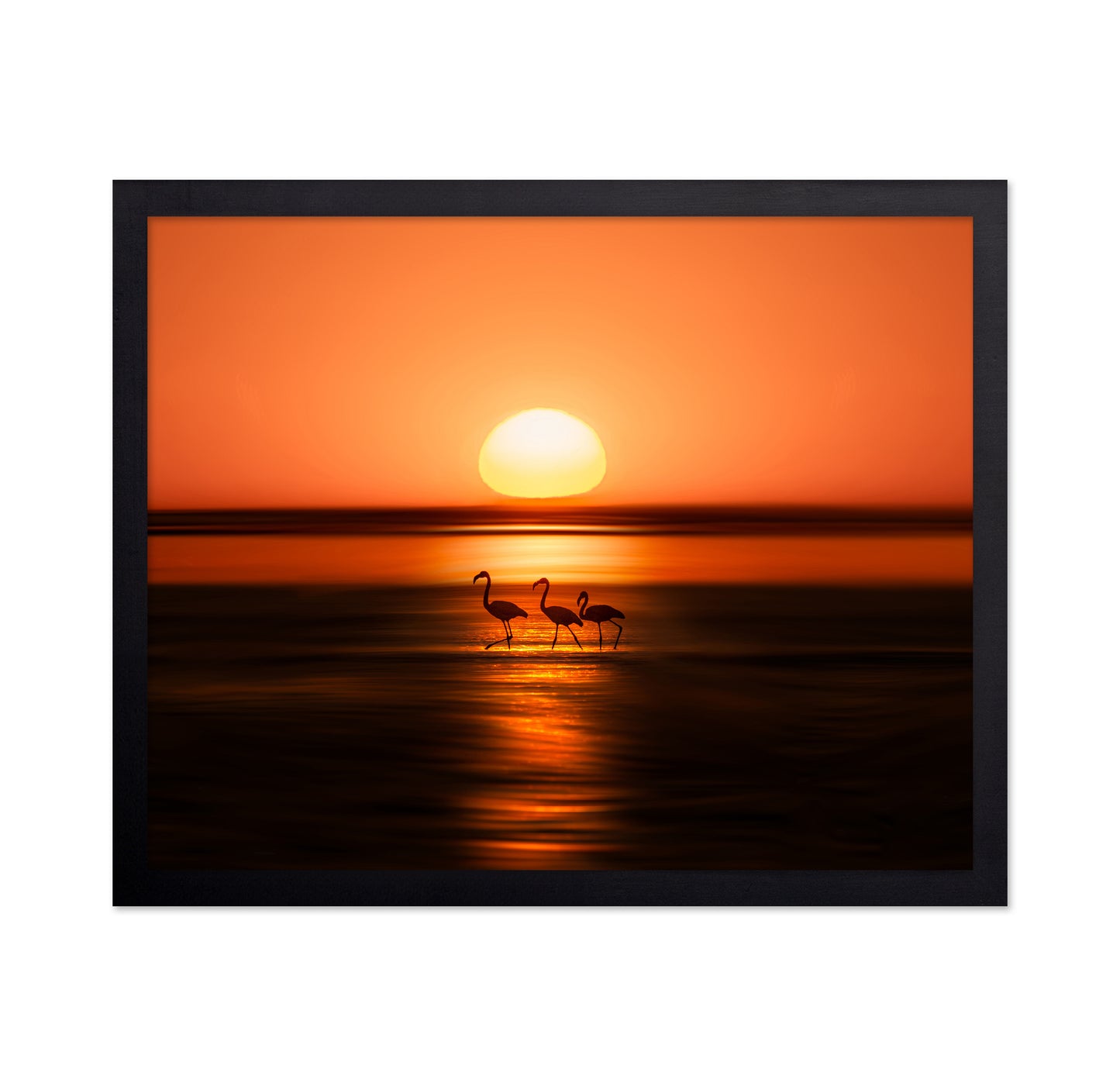 Sunset in Walvis bay