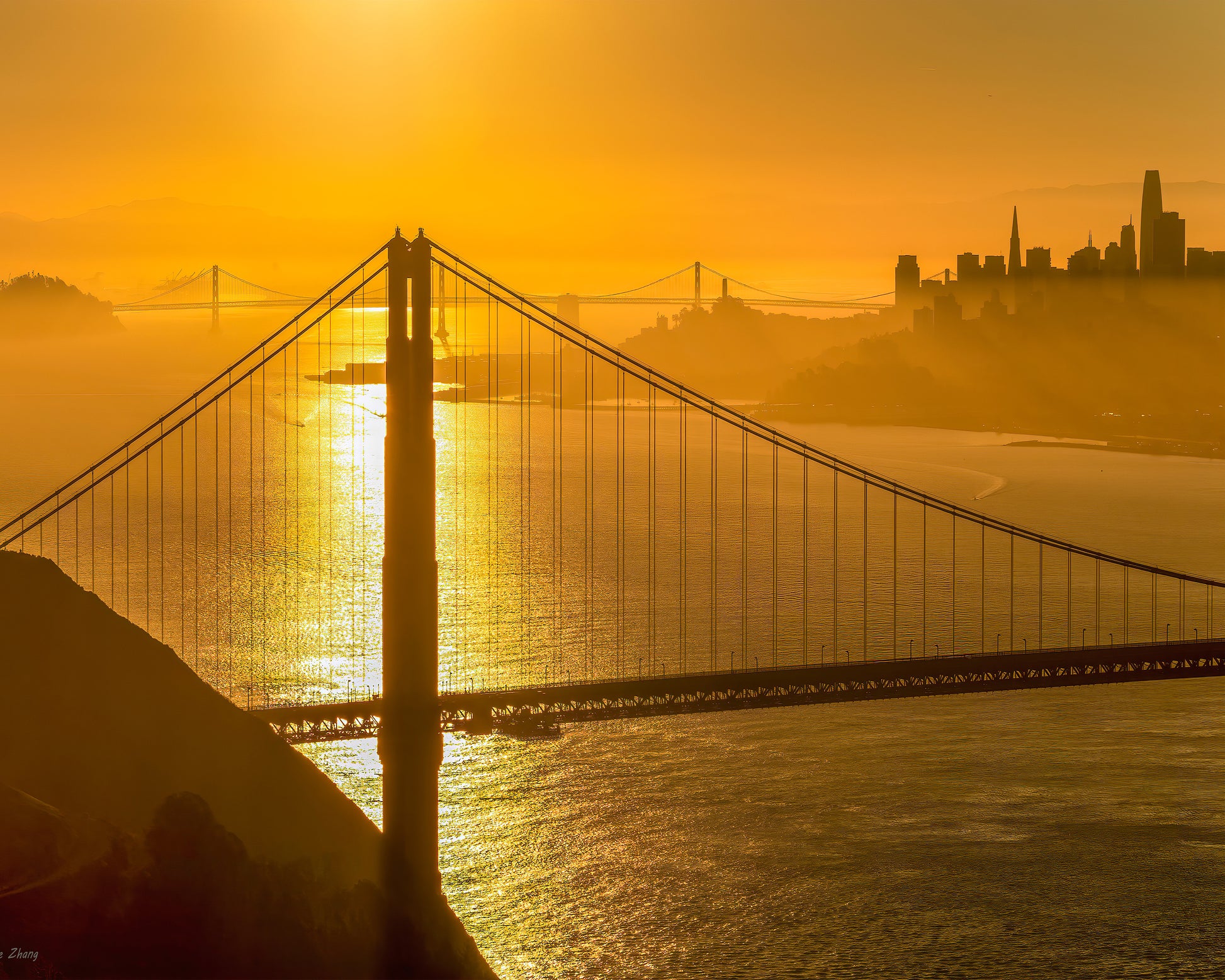 Golden Gate Bridge Sunrise