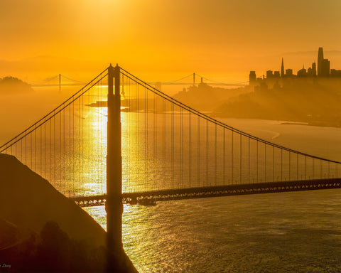 Golden Gate Bridge Sunrise