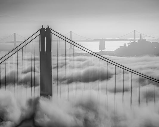Atmospheric Golden Gate Bridge