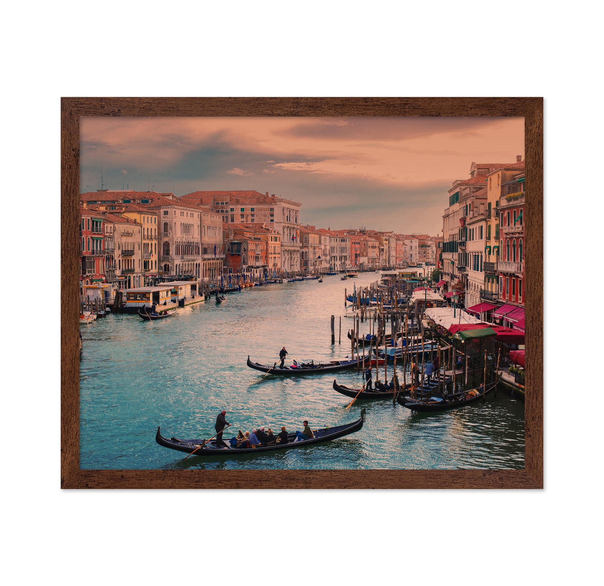 Grand Channel Venice on Sunset