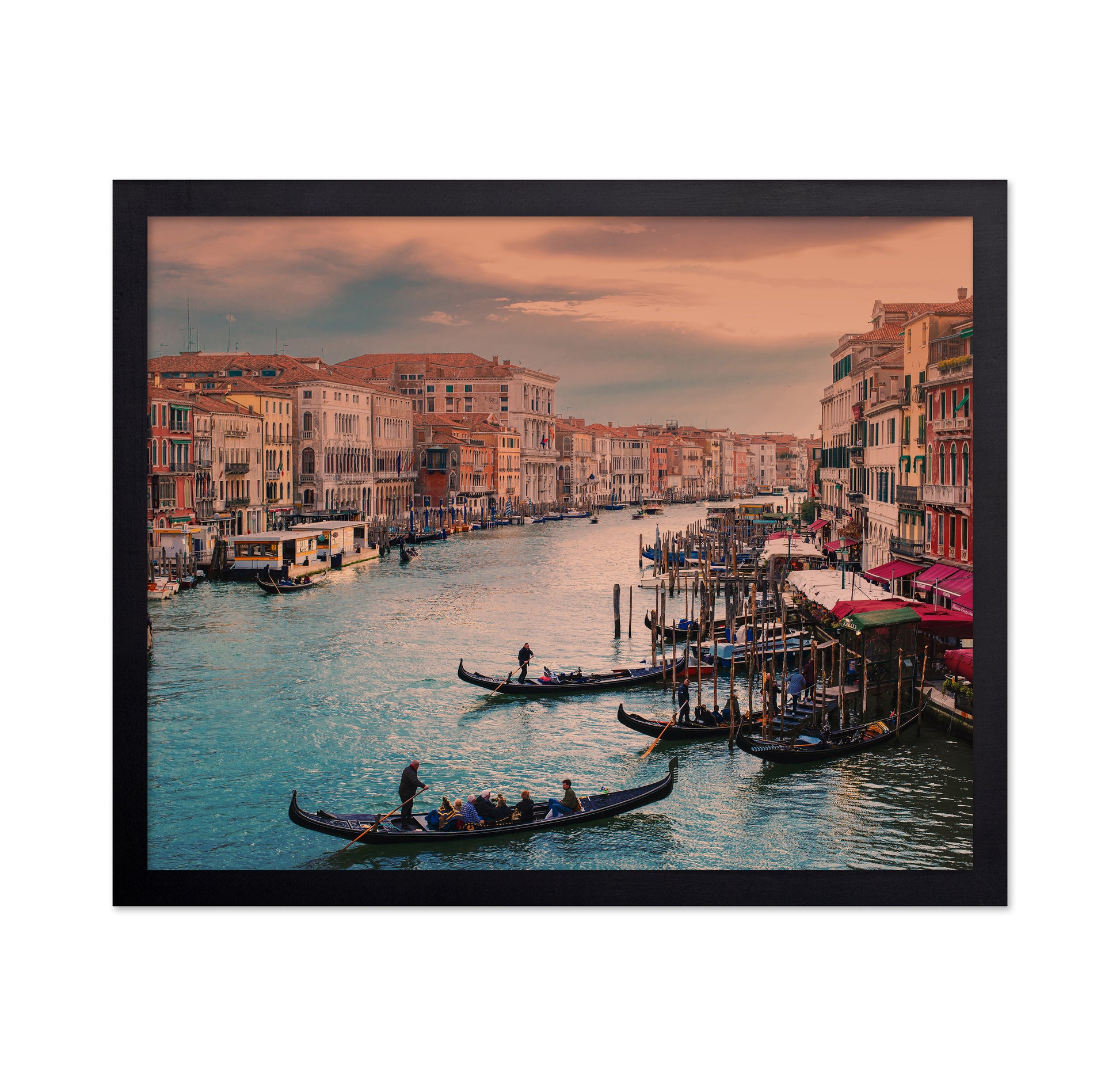 Grand Channel Venice on Sunset
