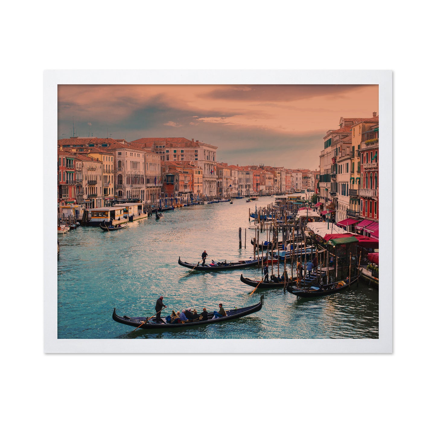 Grand Channel Venice on Sunset