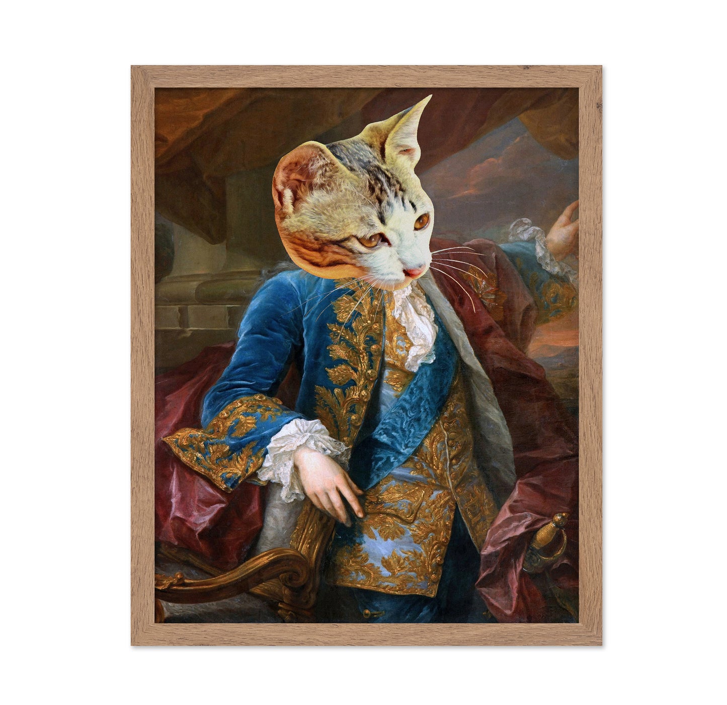 Regal Feline Pose