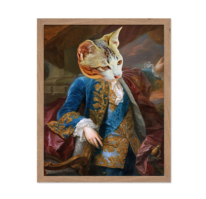 Regal Feline Pose