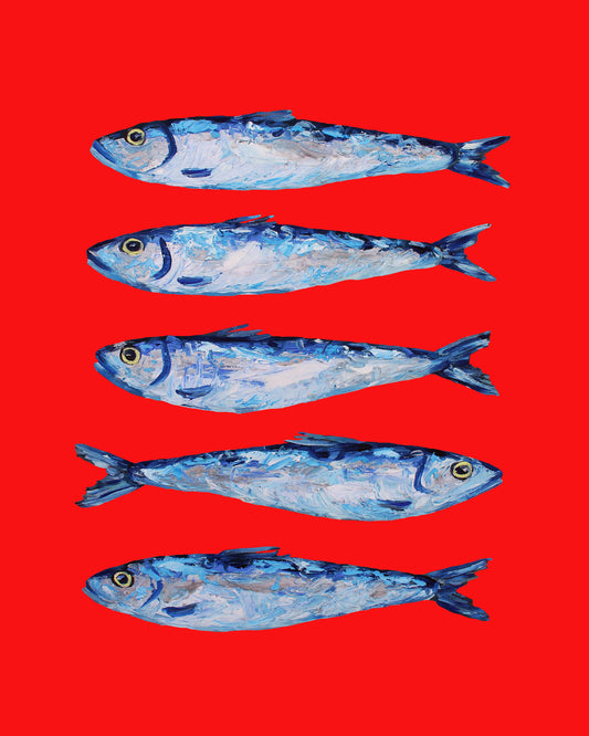 Sardines Berry Red