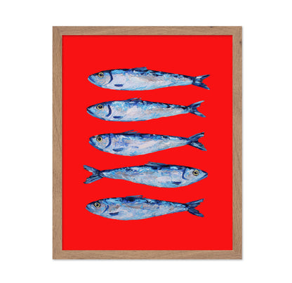 Sardines Berry Red
