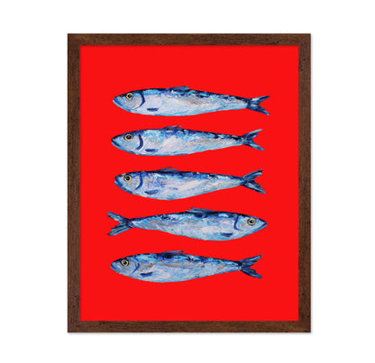 Sardines Berry Red