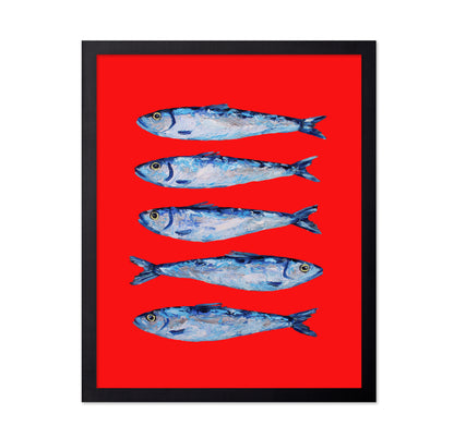 Sardines Berry Red