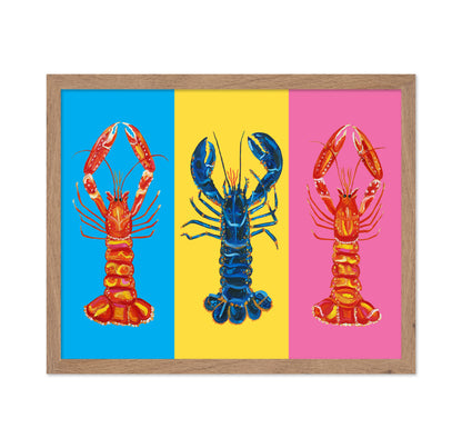 Lobster Langoustines Pop Art
