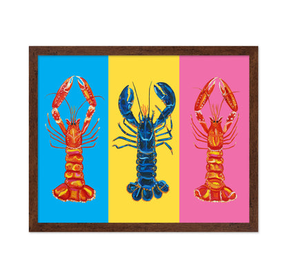 Lobster Langoustines Pop Art
