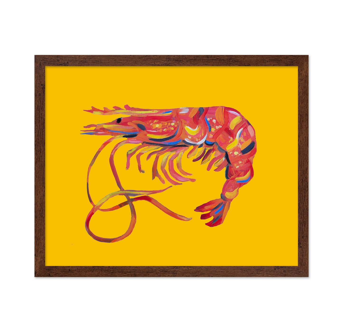 Prawn On Yellow