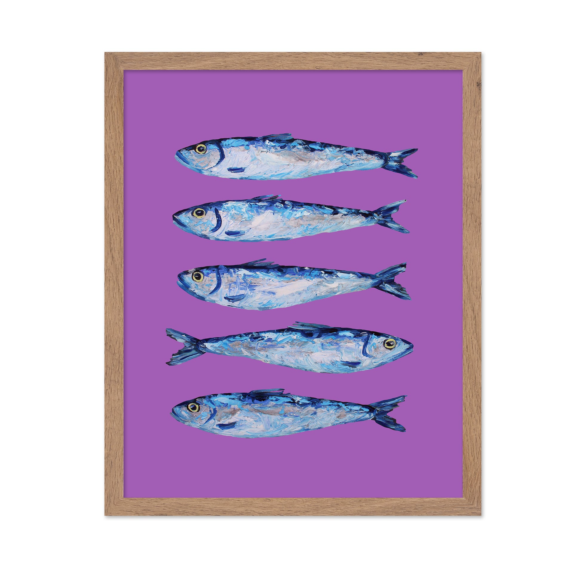 Sardines on Purple