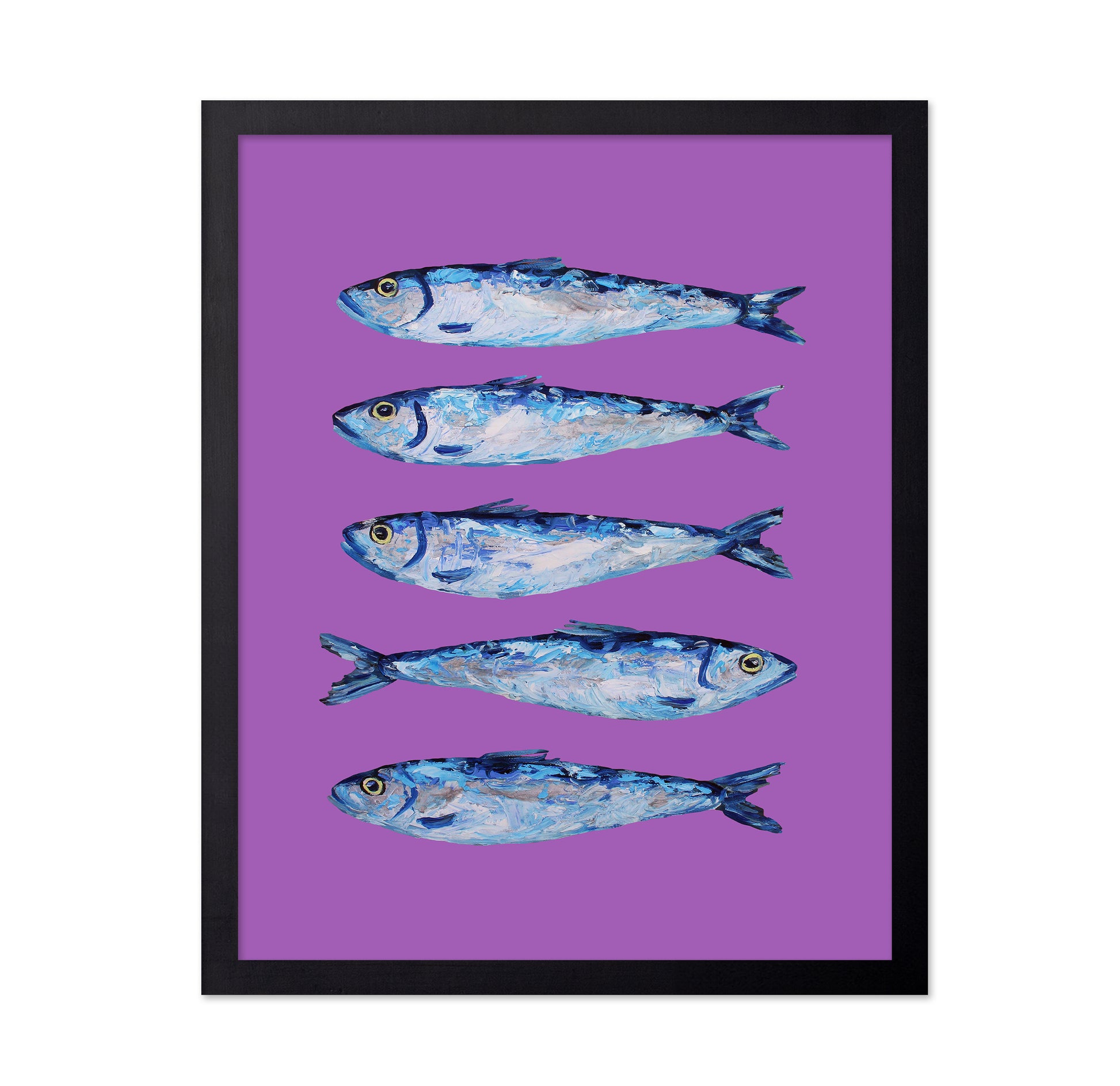 Sardines on Purple