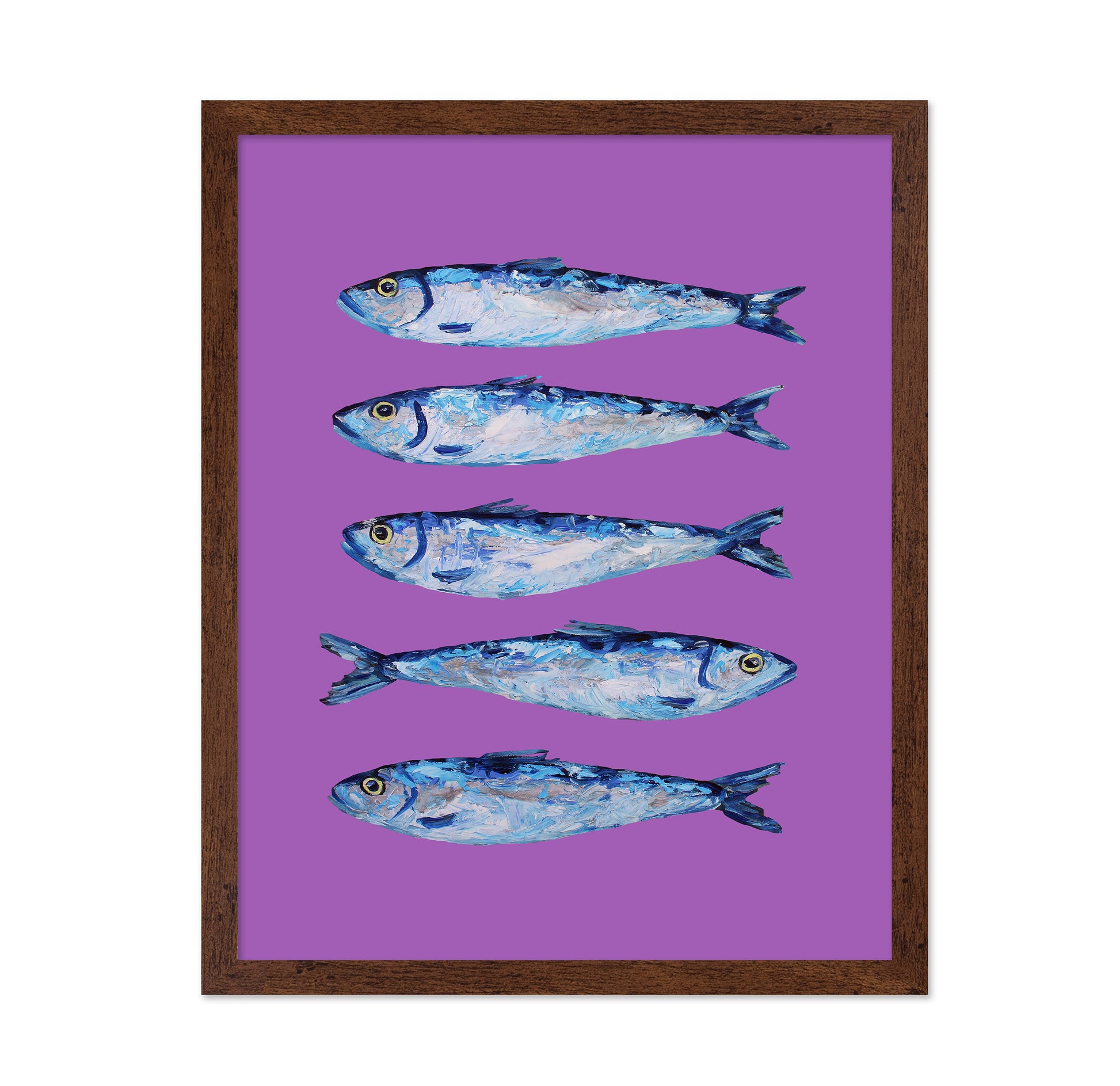 Sardines on Purple