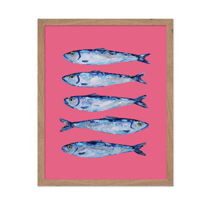 Sardines on Pink